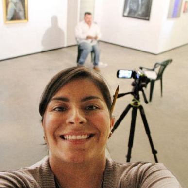 Adriana Campos-Ojeda at work