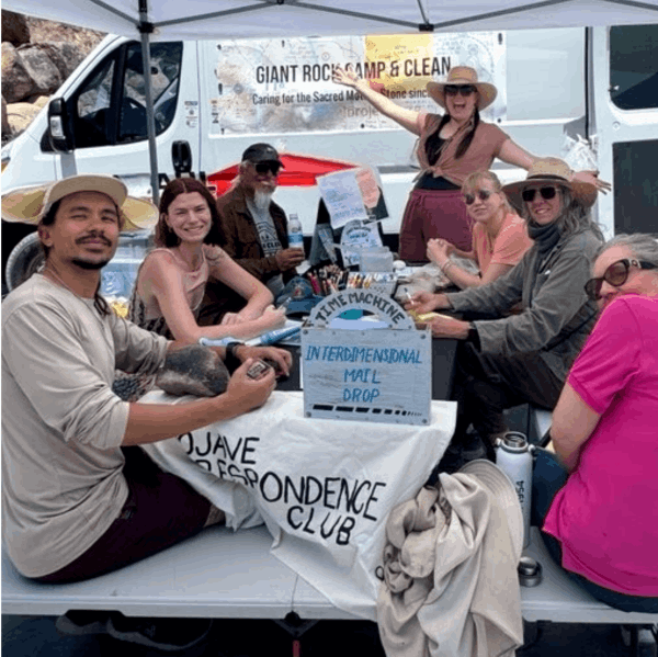 Mojave Correspondence Club hosts Letters to Your Future Self at Giant Rock